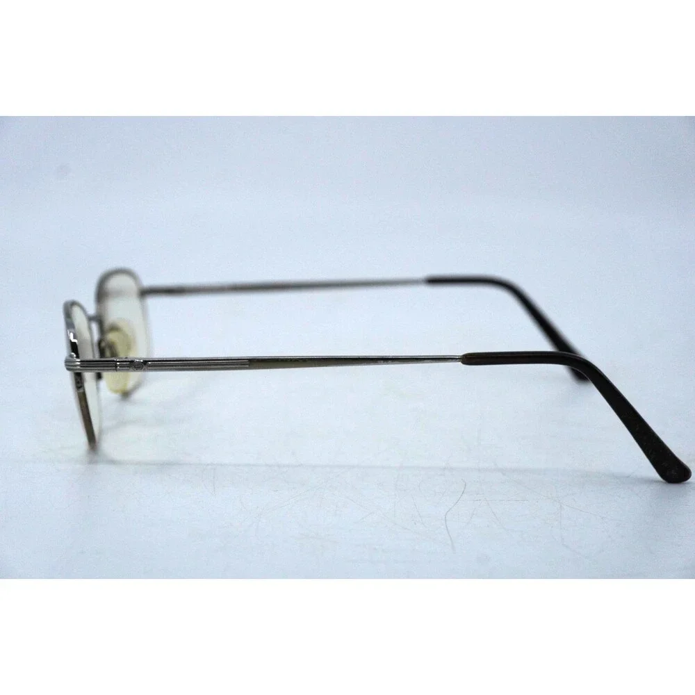 Stetson 191 Silver Metal Half Rim Flex Eyeglasses Frame Zyloware 50-18-140-33